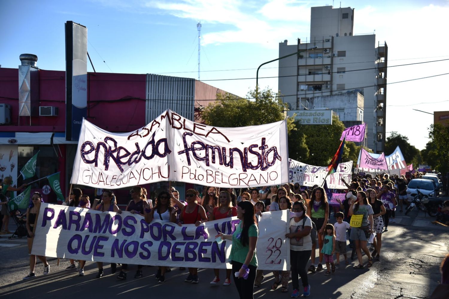 marcha 8m 2022 gualeguaychú