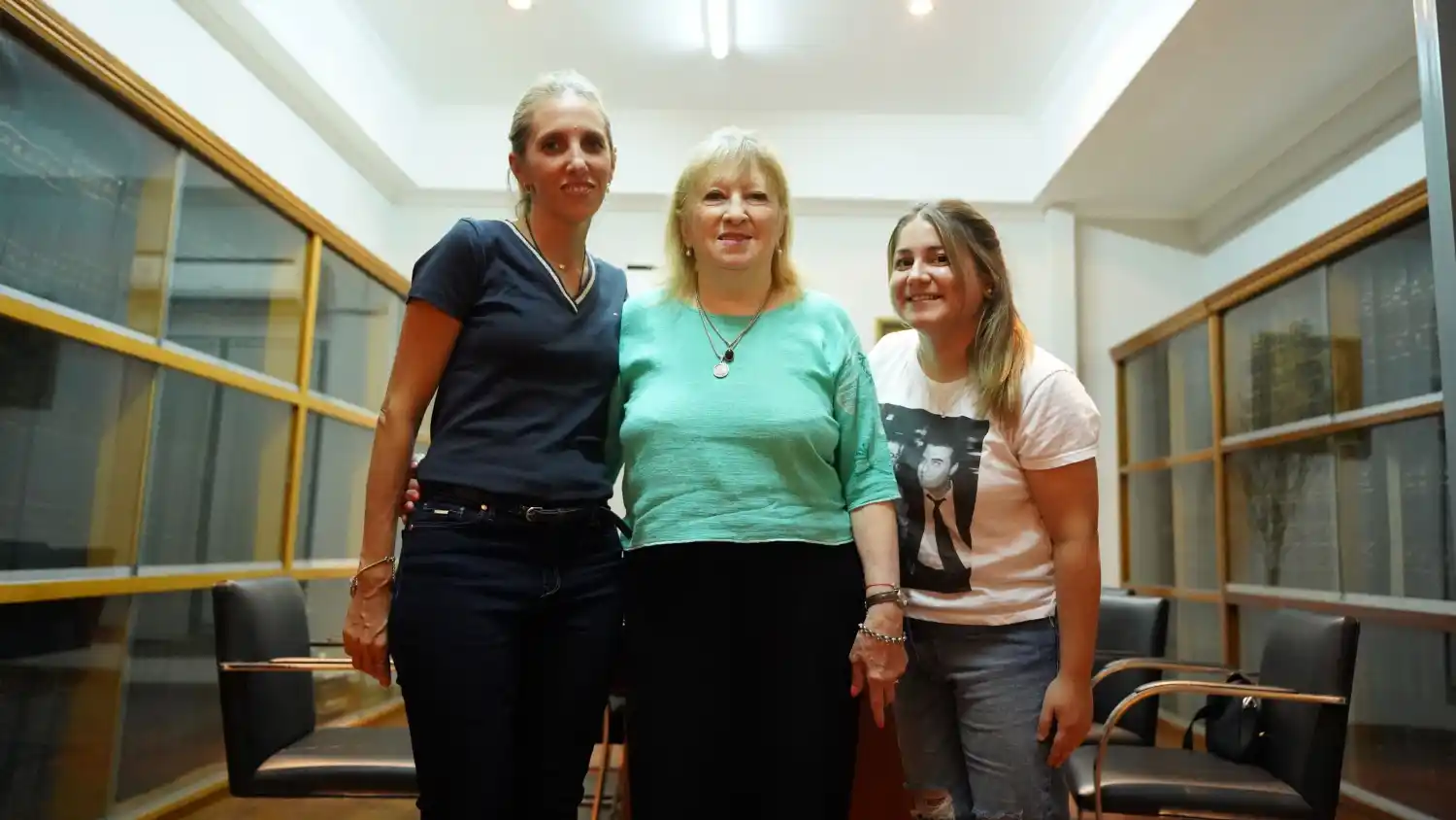 Isficana: Lucila Bertolin, Cristina Paulin y Rocío López Kloster.