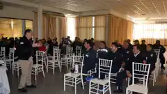 Capacitación en incendios estructurales para bomberos de la región