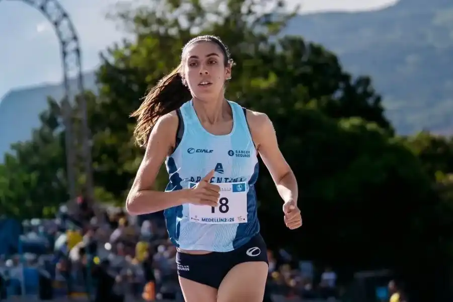 Orgullo nacional: Micaela Levaggi batió el récord sudamericano de los 1.500 metros llanos
