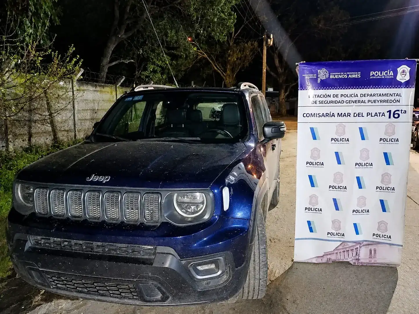 Detuvieron a un joven que circulaba en una camioneta con pedido de secuestro
