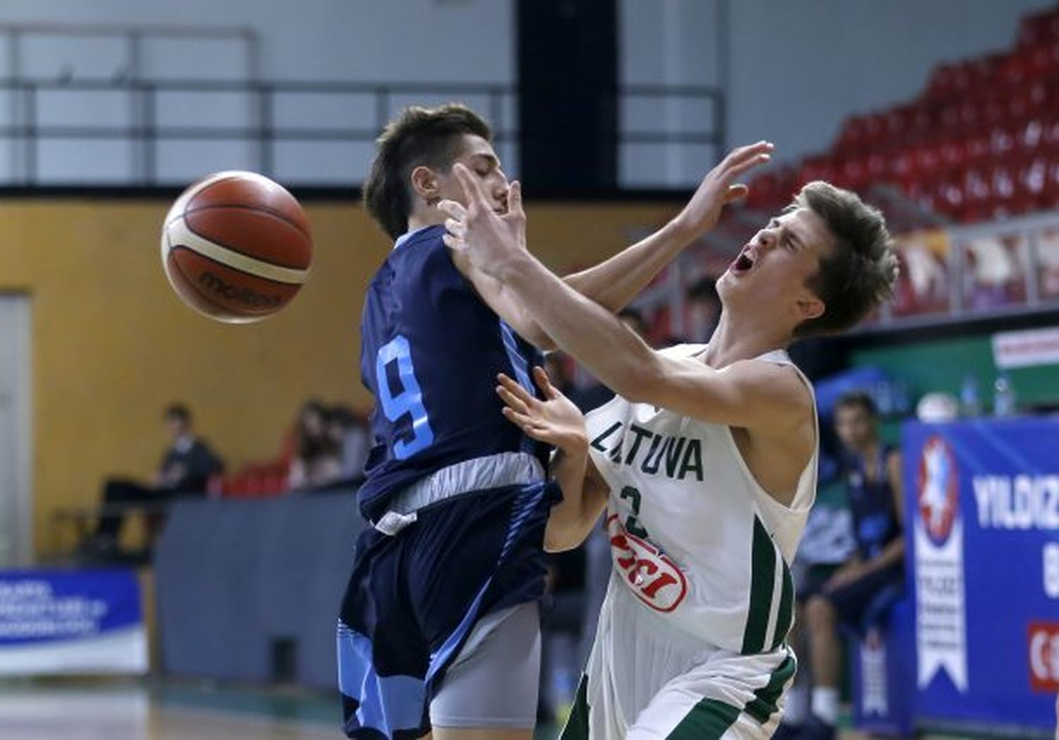 U16: Argentina se quedó sin resto y cayó ante Lituania en la semifinal