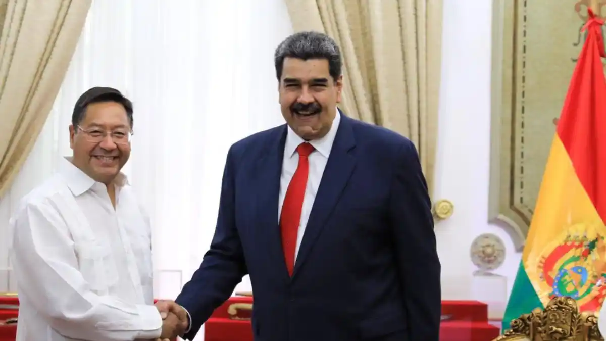 VENEZUELA Y BOLIVIA firmarán acuerdos de cooperación: presidente Luis Arce de visita en Caracas