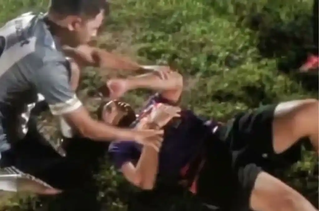 Dramático momento vivido por los jugadores