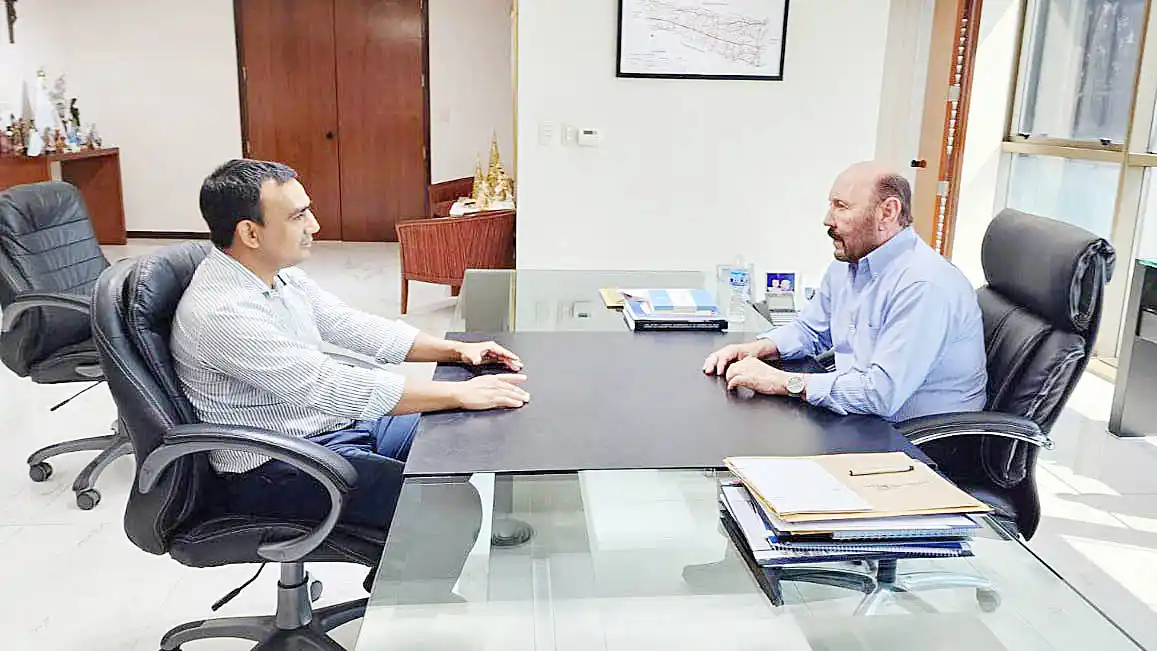 Resaltan sostenido avance de 
obras en Los Chiriguanos