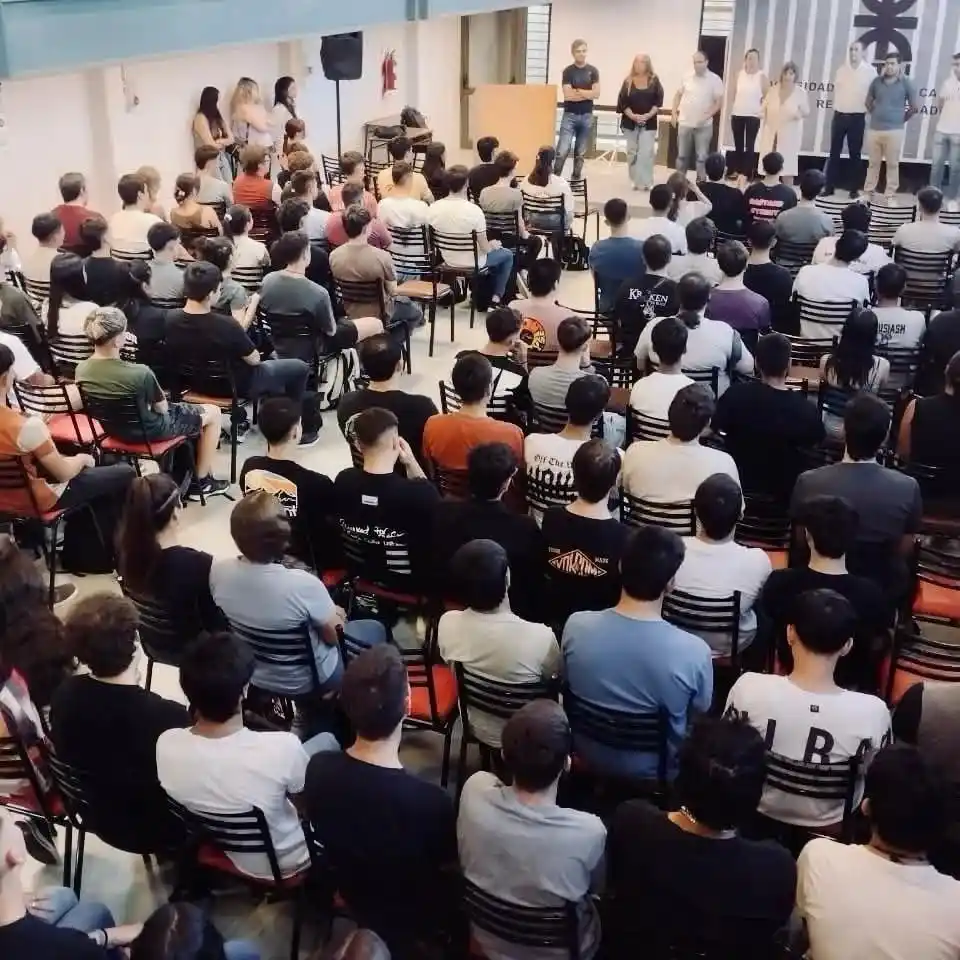 Inicio del último seminario de ingreso en 2024. Foto: Gentileza