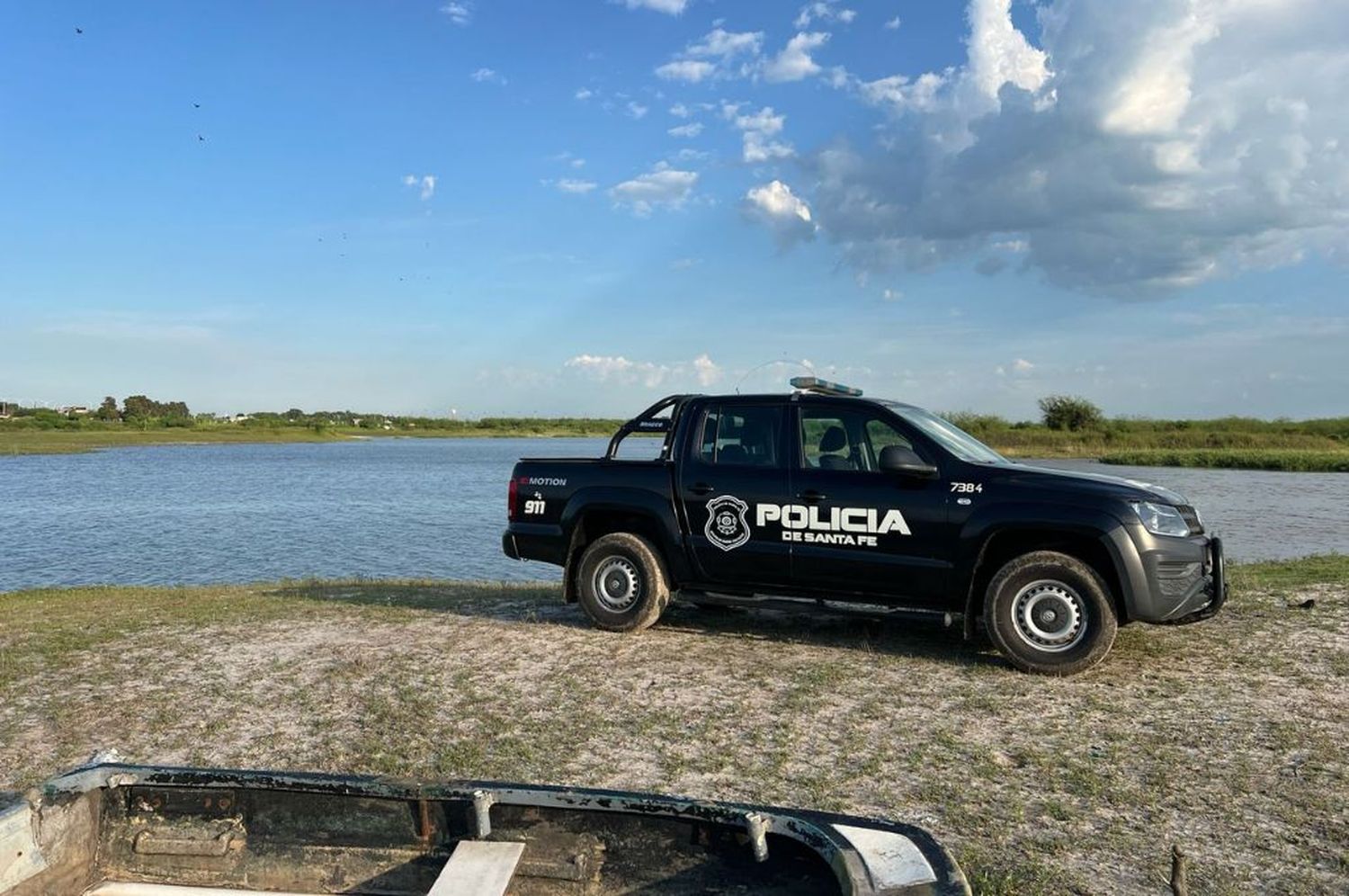 Un hombre se ahogó en el río Salado