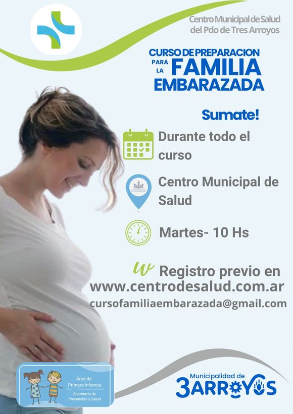Curso de preparación para la familia embarazada: encuentro de parto y posparto