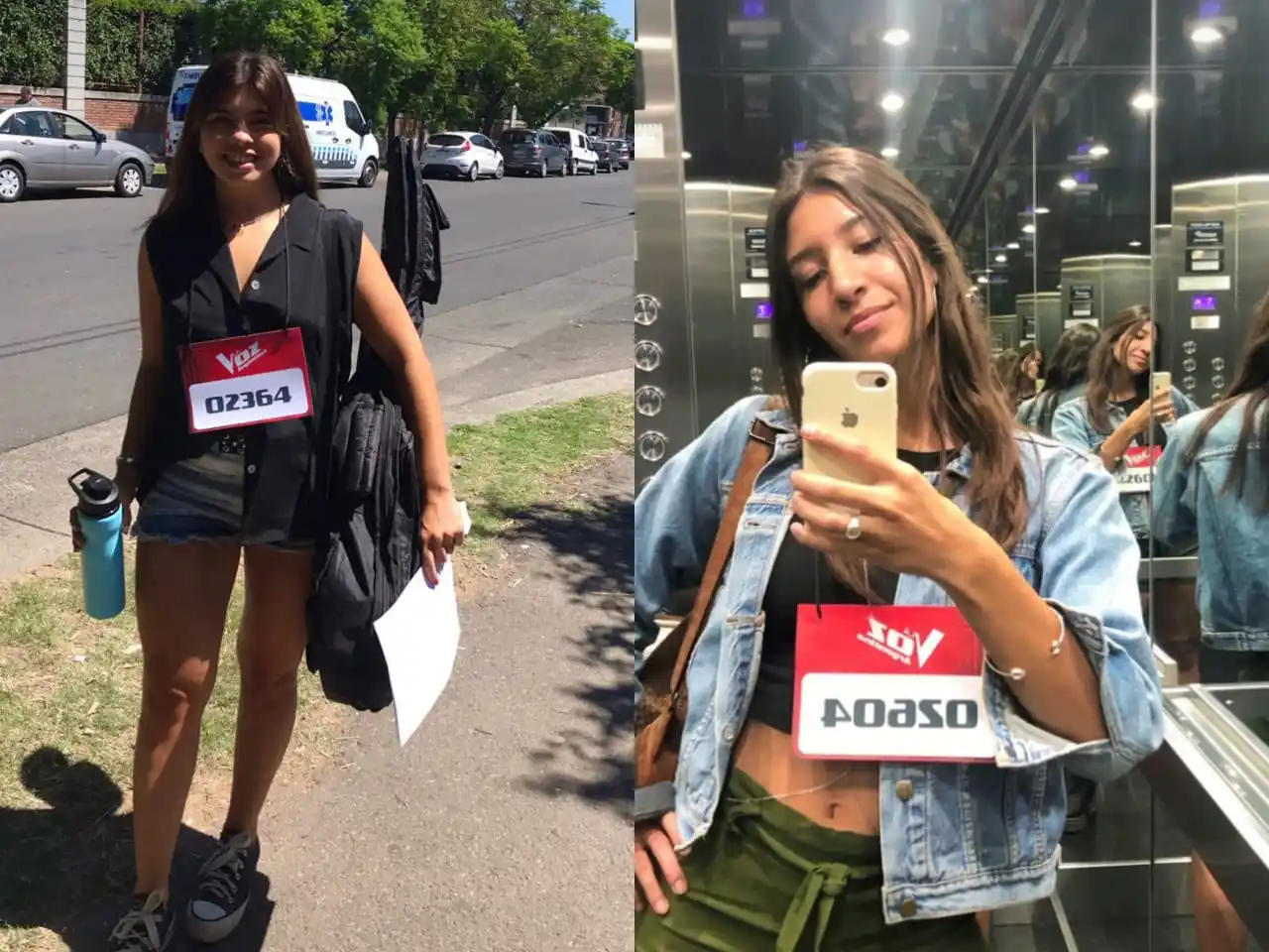 Lara Iglesias y Valentina Burgueño, dos artistas sampedrinas seleccionadas para el casting de La Voz