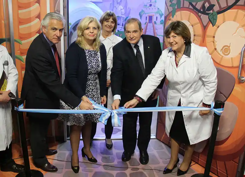 Ambientaron el resonador magnético del Garrahan