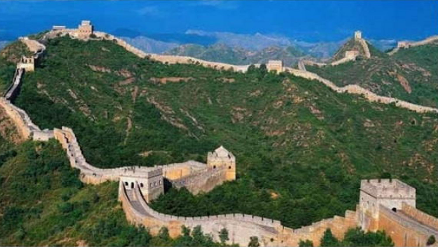 Desaparece un tramo de la Muralla China por robo de ladrillos