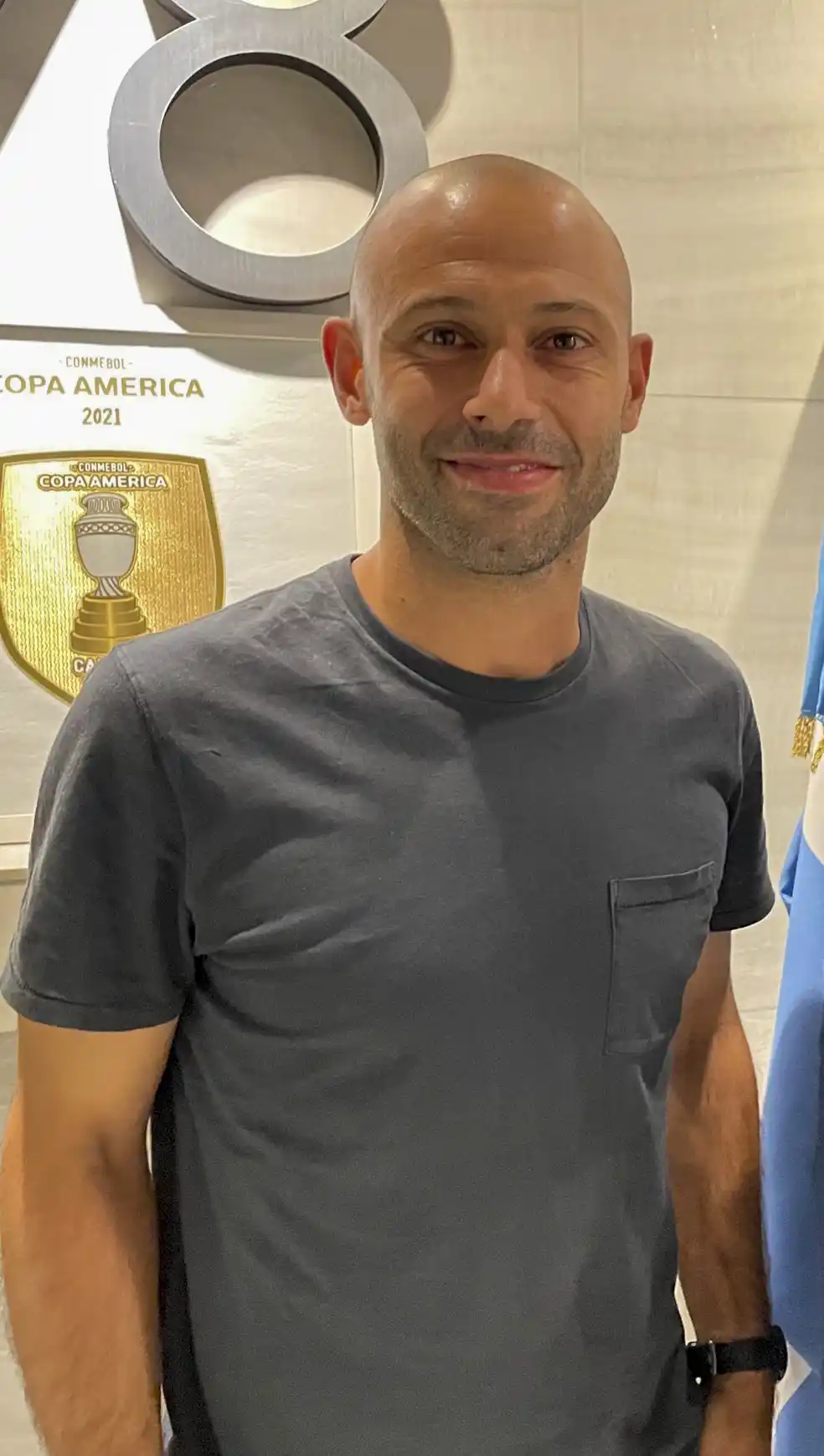 Mascherano, DT del sub 20 argentino.