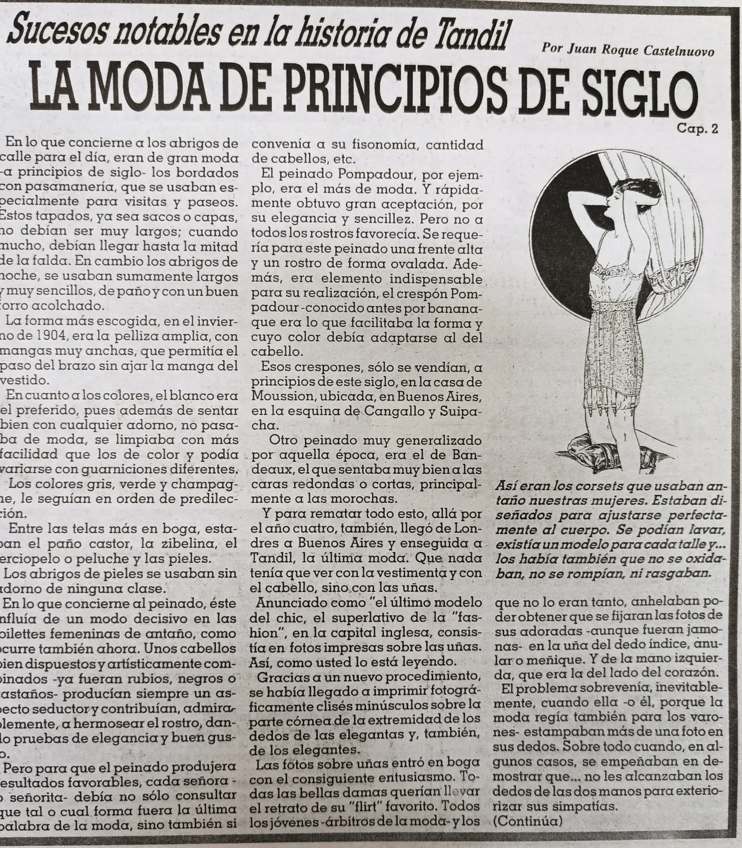 La moda de principios de siglo XX - Cap. 2