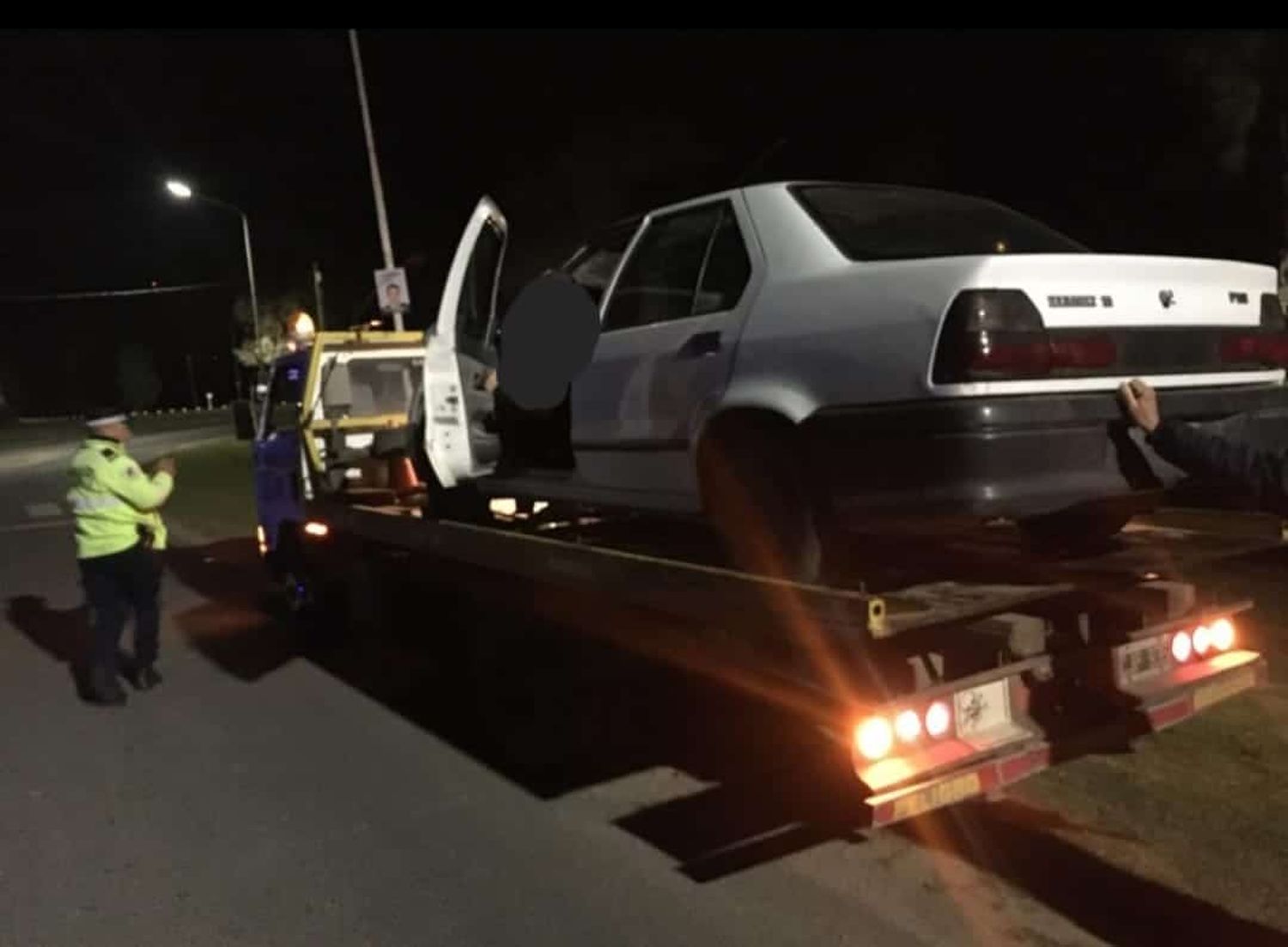 Realizaba maniobras riesgosas en la ruta y fue detenido en Crespo