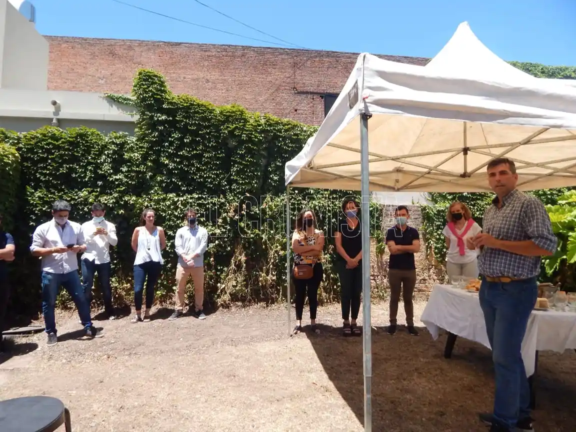 Ayer en la presidencia del Concejo Deliberante se realizó brindis y reconocimiento a trabajadores