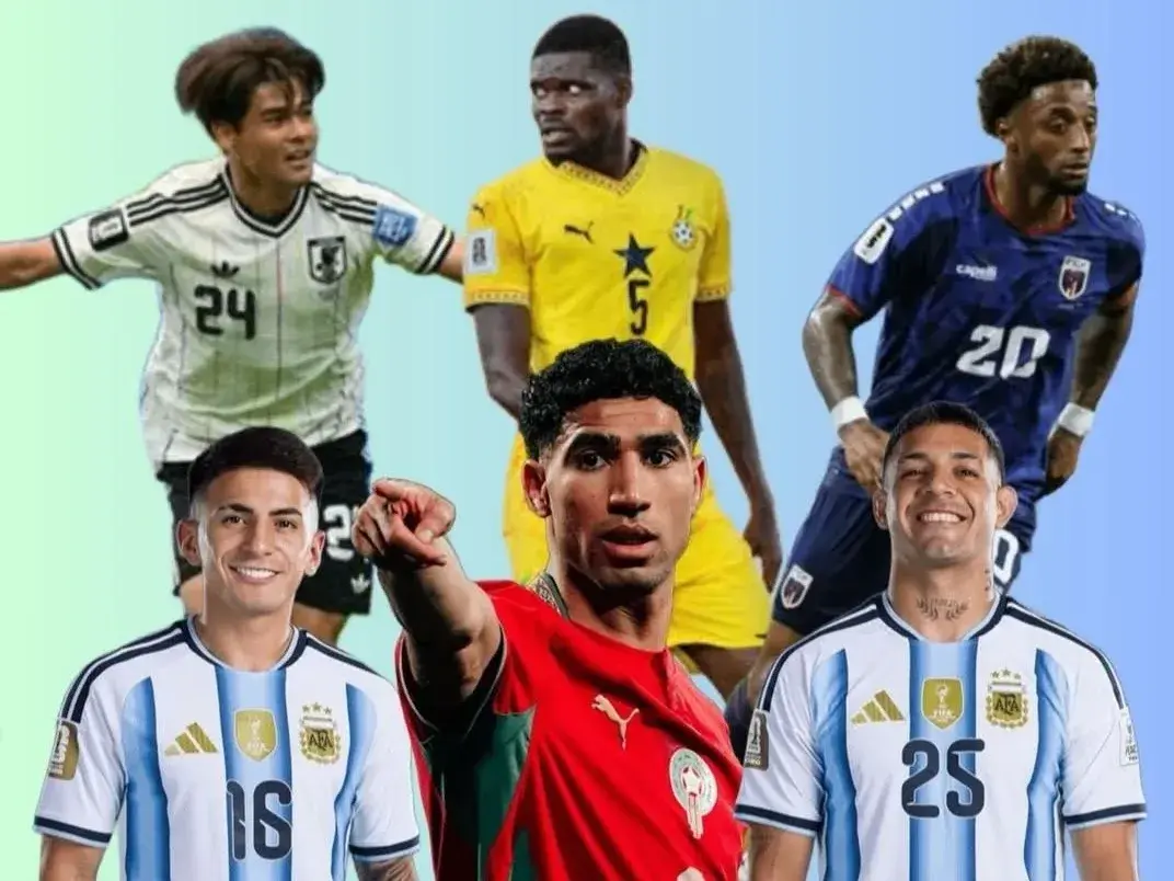 Seis futbolistas se destacaron enel Mundial 2026 teniendo denuncias activas por abusos sexuales o violencia de género. Foto:IA