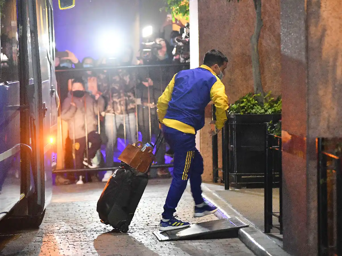 Boca llegó a Ezeiza después del escándalo en Belo Horizonte