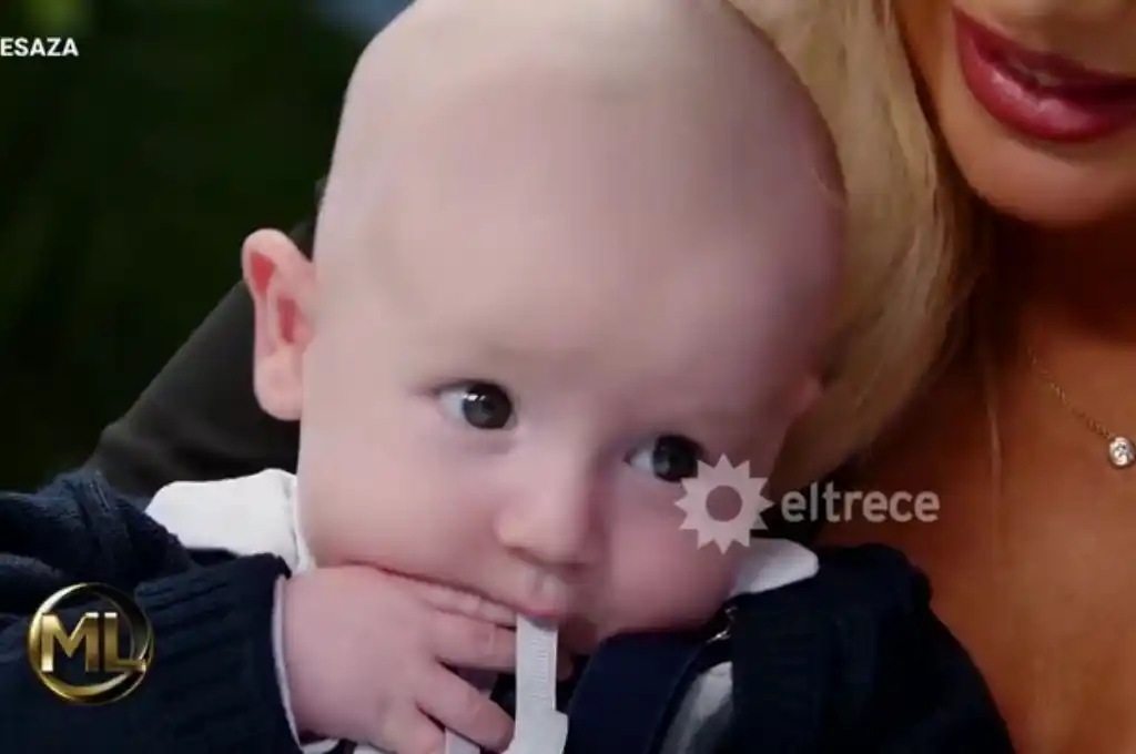 Manuel, el bebè de Alejandra Maglietti