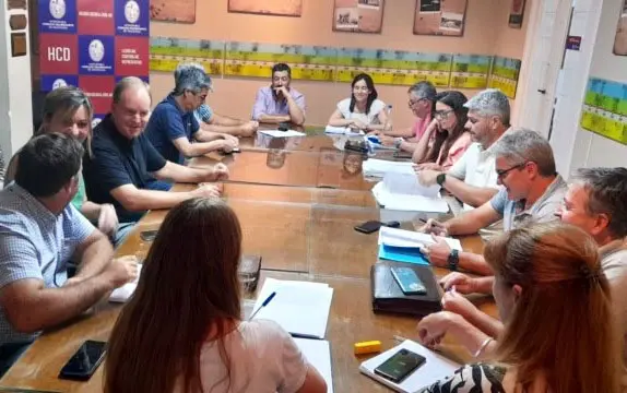 El Intendente recibe a concejales por el presupuesto y la basura