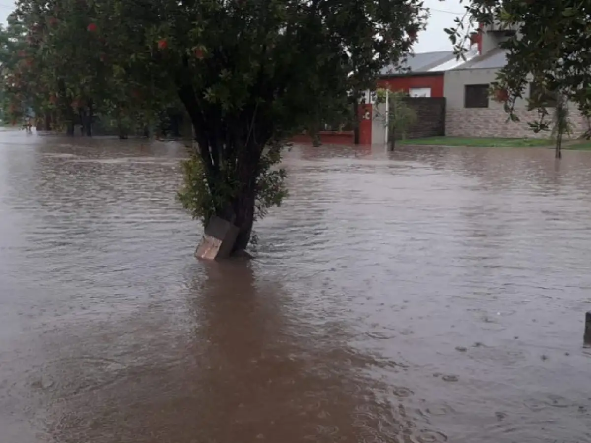 Las lluvias vuelven a castigar al centro y norte santafesino