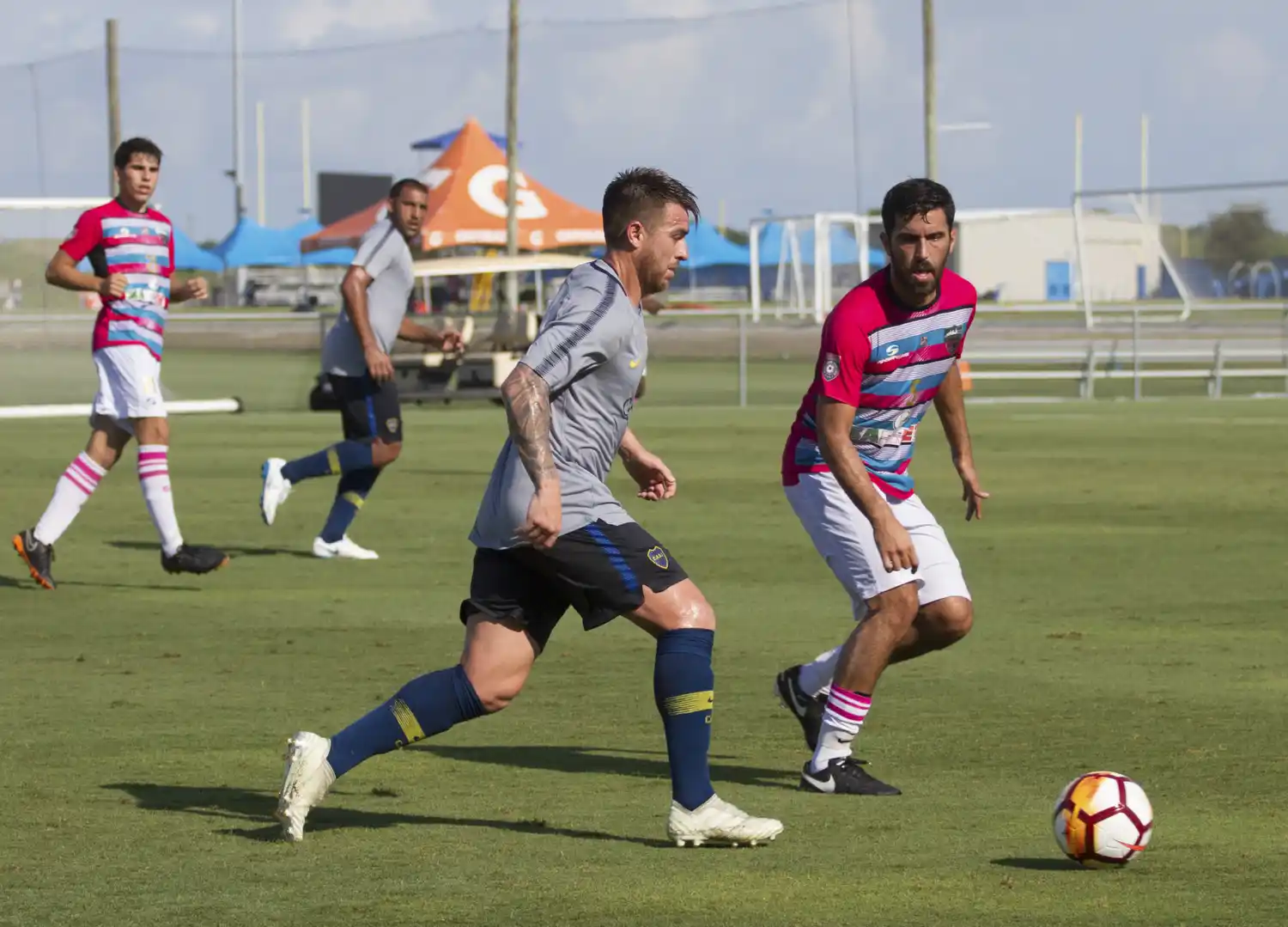 Boca disputa su último amistoso en Estados Unidos