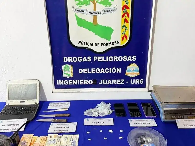 La Policía anuló un centro de distribución
de drogas y detuvo al principal investigado