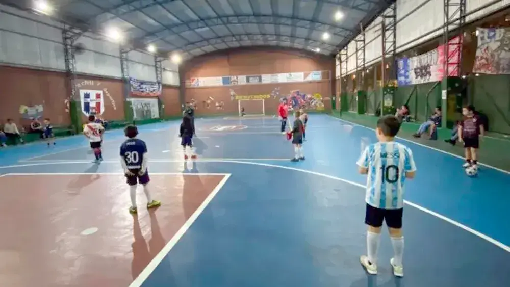 Un club de barrio.