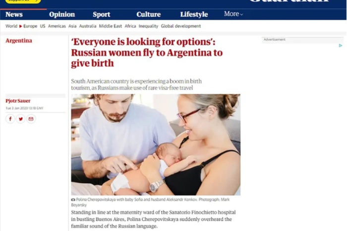 El artículo de The Guardian
