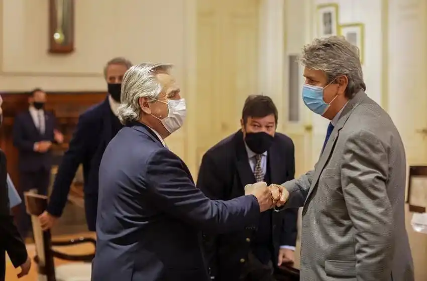 Alberto Fernández recibió en Casa Rosada a una delegación del Consejo Agroindustrial Argentino