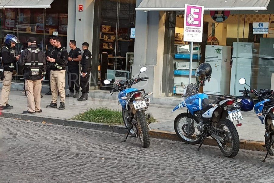 Chocaron a una mujer con su bebé en pleno microcentro de la ciudad de Rafaela