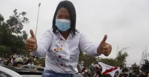 Sondeo a boca de urna: Keiko Fujimori alcanza 50,3% y Pedro Castillo 49,7%