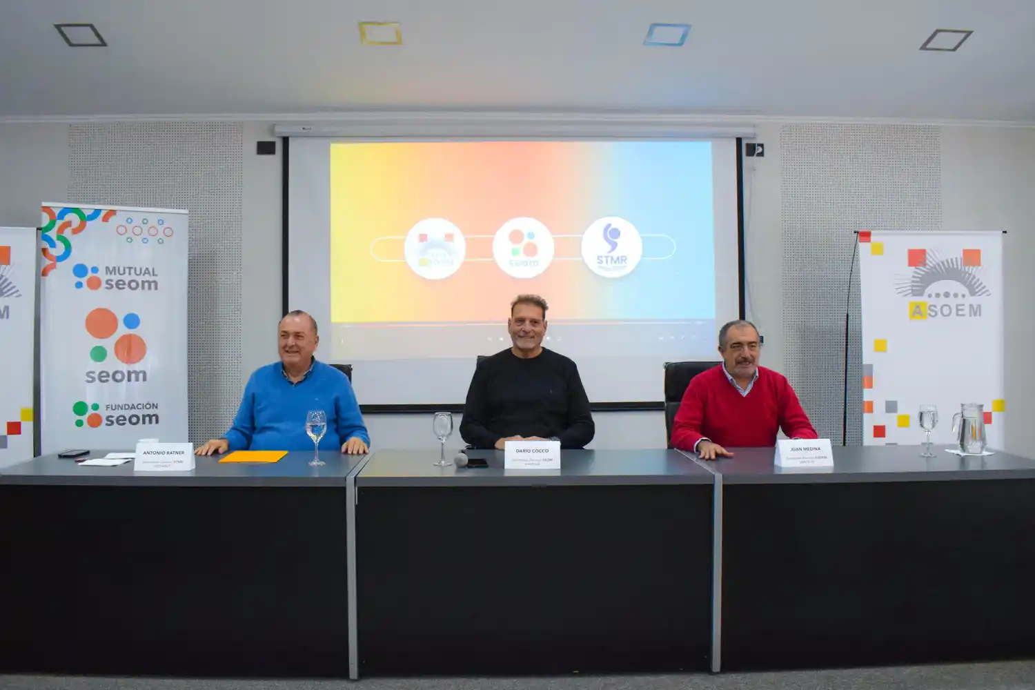 SEOM Rafaela, STMR Rosario y ASOEM Santa Fe profundizan una agenda común para defender el trabajo municipal y comunal