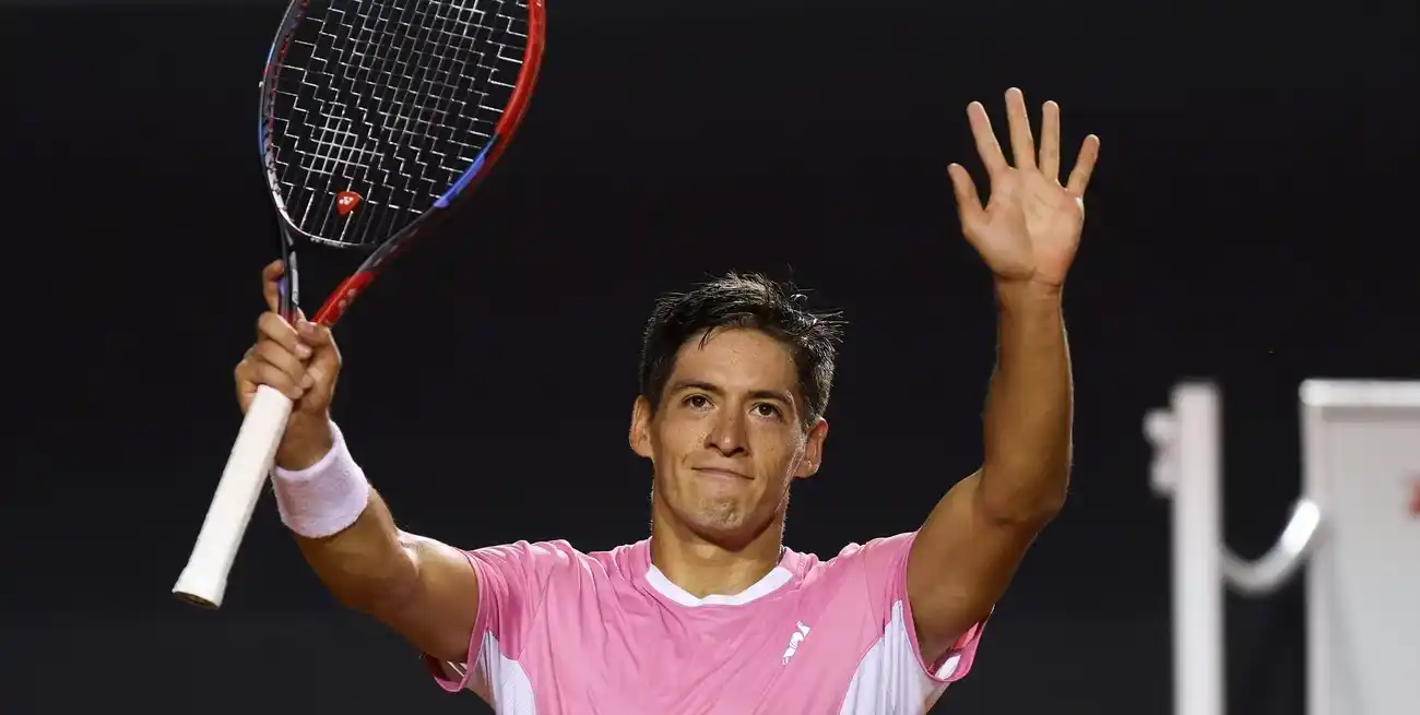 Sebastián Báez, tenista que liderará a Argentina.