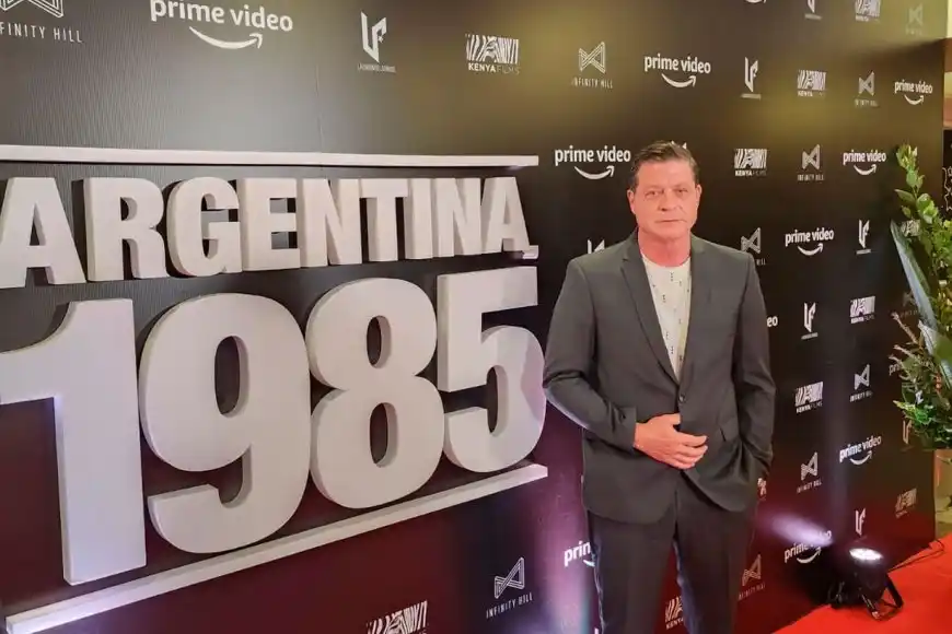 Marcelo López Viollaz, el actor entrerriano que interpretó a un militar en “Argentina, 1985”
