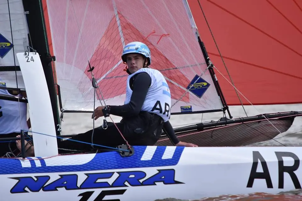 #BuenosAires2018: Dante Cittadini debutó con un segundo puesto en #vela