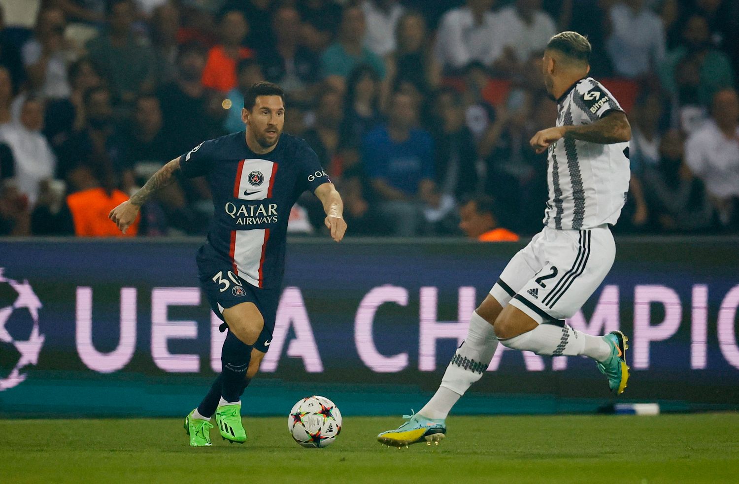 París Saint Germain sumó los primeros puntos ante Juventus