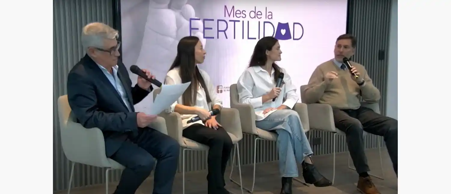 Durante la charla también se abordaron aspectos poco visibilizados, como la preservación de la fertilidad en varones.
