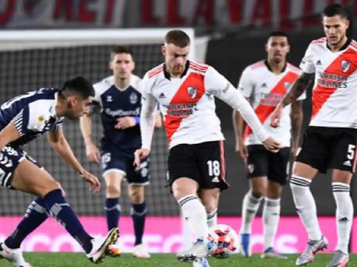 River superó a Gimnasia por la mínima y cortó la mala racha en la Liga Profesional