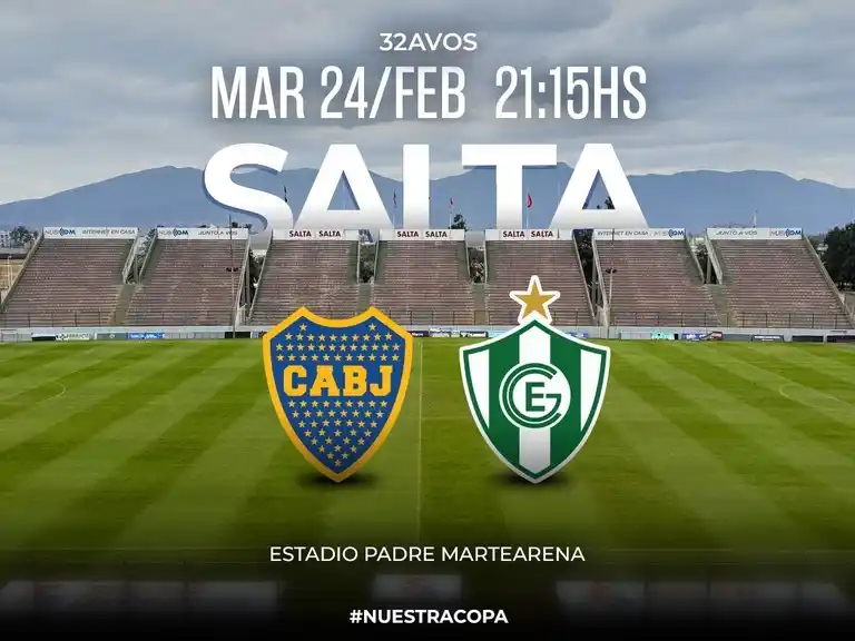 El Xeneize debuta en Salta por la Copa Argentina ante el Lobo de Chivilcoy. Foto: Copa Argentina