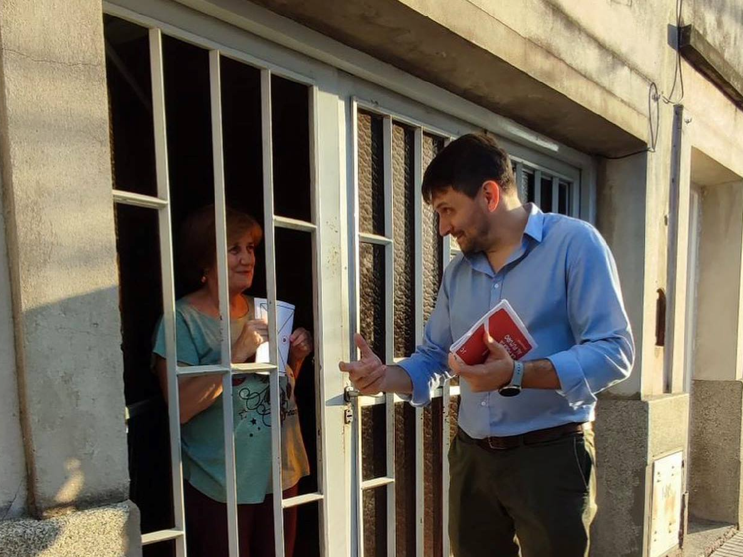 Marco Puricelli recorre los barrios acercando las propuestas de JxC