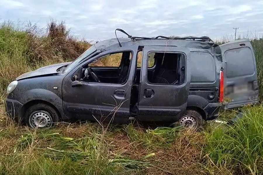 Grave accidente: por las heridas, uno de los lesionados fue trasladado al Hospital Jaime Ferre