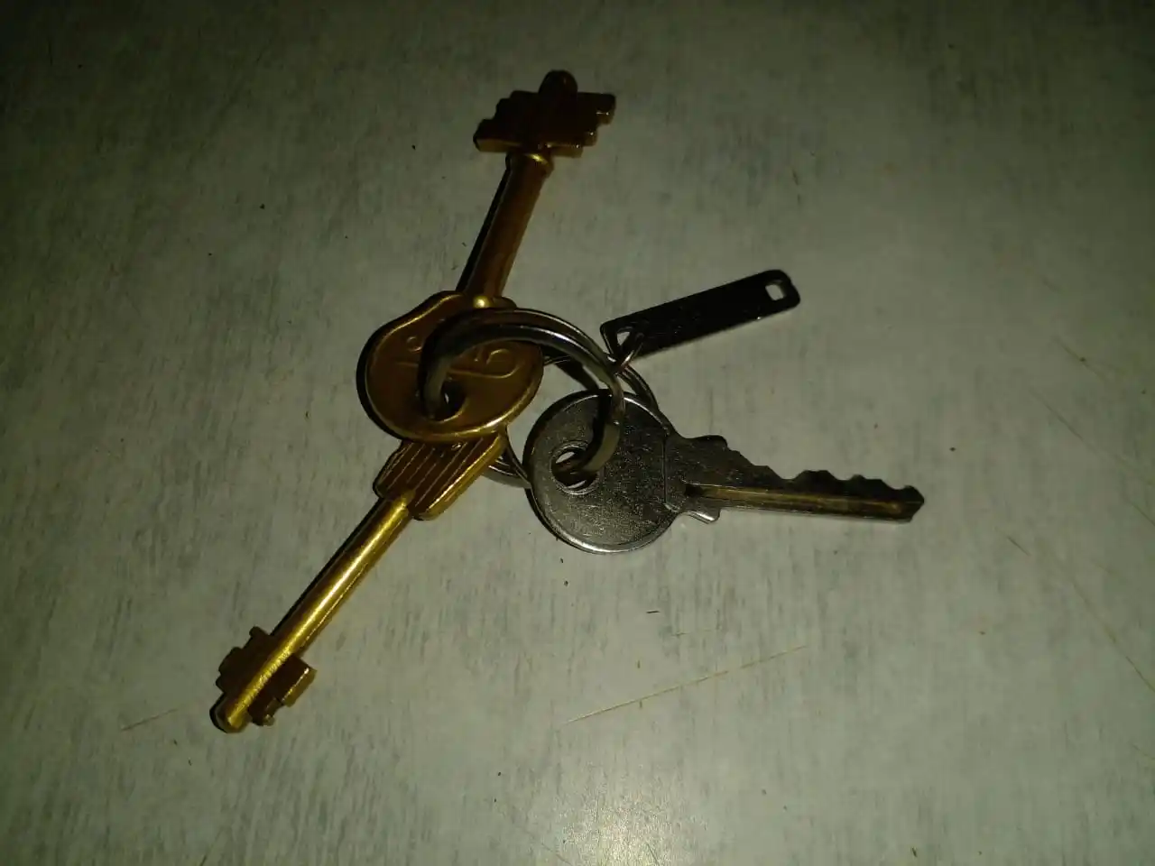 Llaves encontradas en un taxi