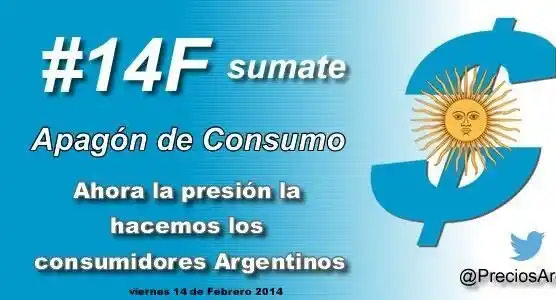Apagón de consumo: Nueva convocatoria para este viernes