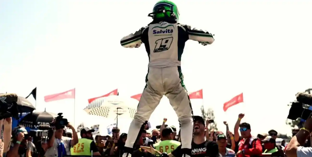 Diego Ciantini lideró la final del TC en Paraná y se metió de lleno en la pelea por el título. Crédito: ACTC