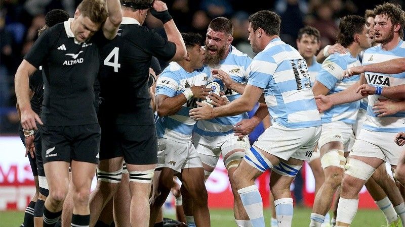Partido histórico: por el Rugby Championship, Los Pumas derrotaron a los All Blacks