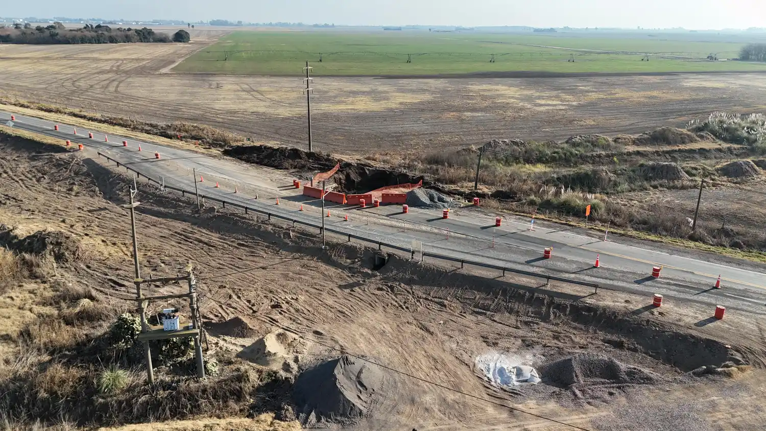 La obra ya presenta un importante avance.