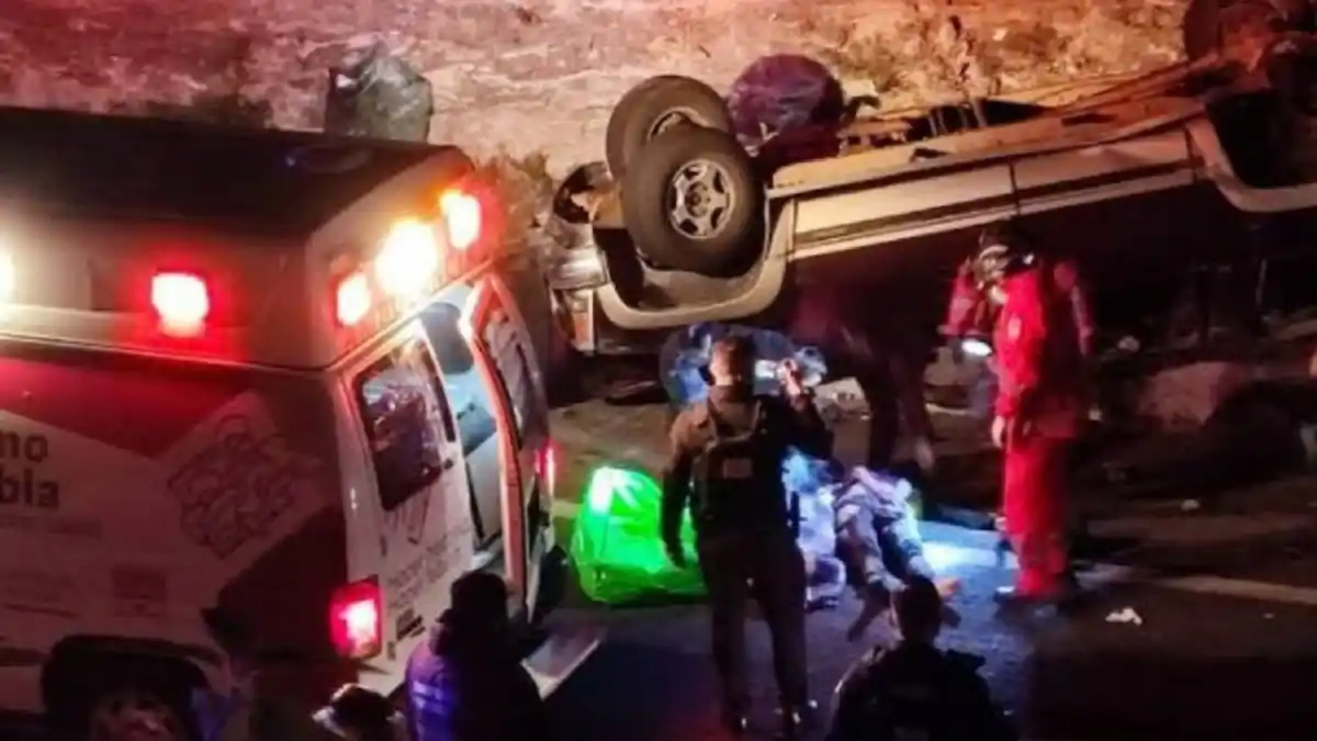 ¡LAMENTA EL ACCIDENTE! LÓPEZ OBRADOR ofrece atender DD.HH. de migrantes