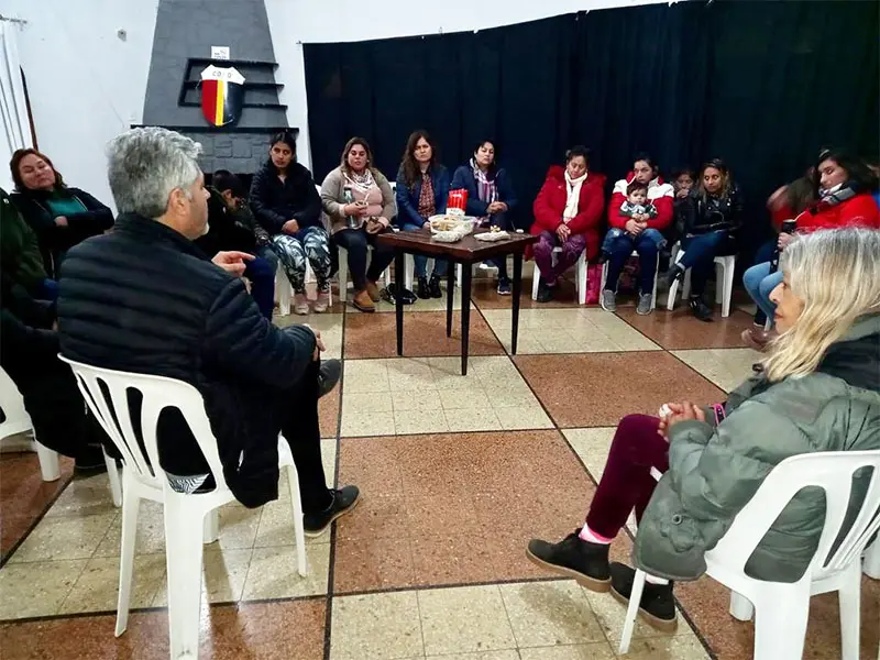 Mauro Velázquez cerró una intensa jornada en La Dulce con una veintena de emprendedoras