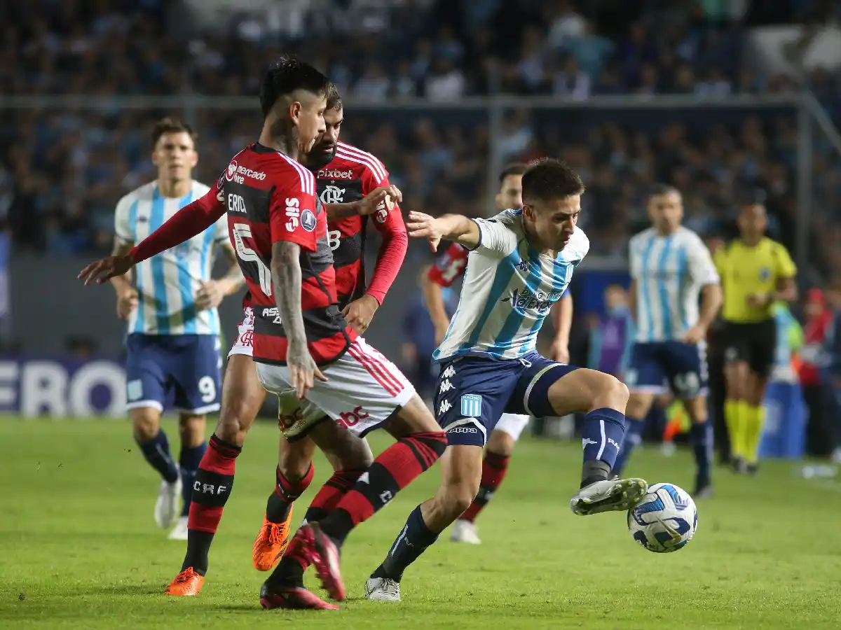 Racing rescató un punto ante Flamengo
