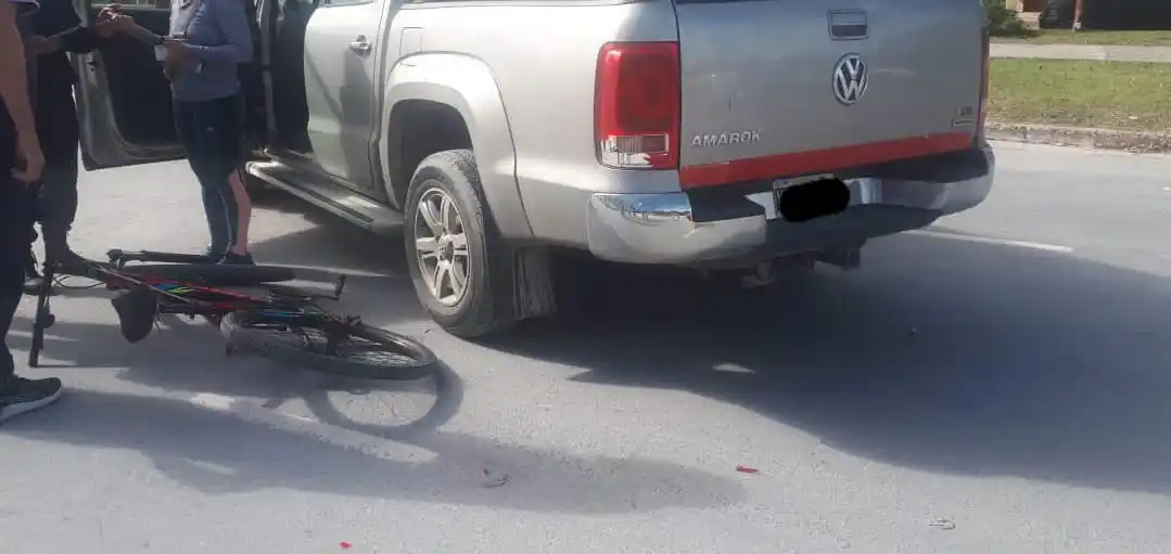 Claromecó: una camioneta chocó a un ciclista